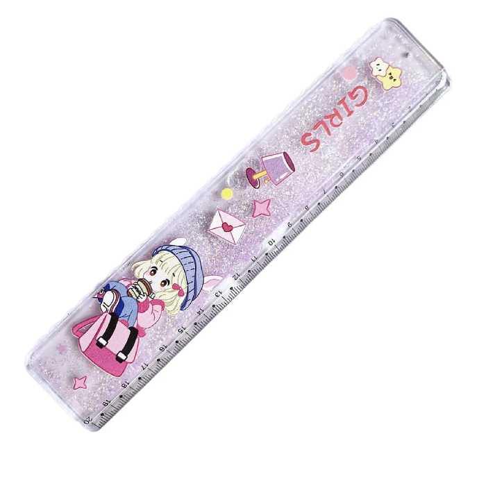 خط کش 20 سانتیمتری مدل آکواریومی کد 3000-58