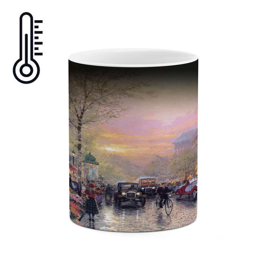 ماگ حرارتی کاکتی طرح نقاشی مدل mgh13536