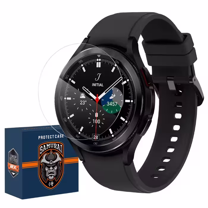 محافظ صفحه نمایش سامورایی مدل Haku مناسب برای ساعت هوشمند سامسونگ Galaxy Watch 4 46mm | کالا برتری