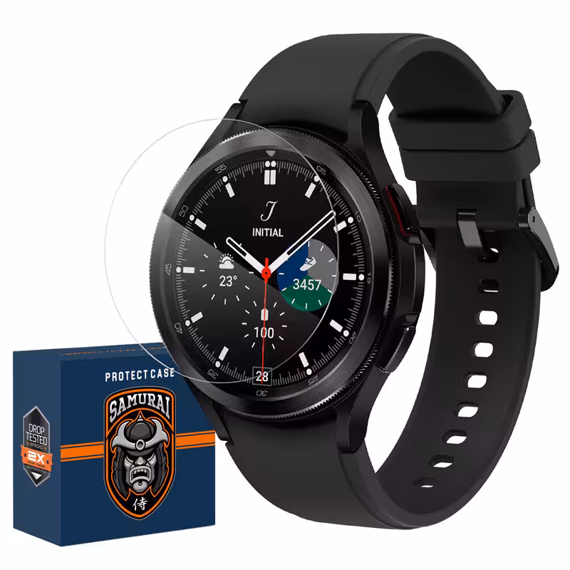محافظ صفحه نمایش سامورایی مدل Haku مناسب برای ساعت هوشمند سامسونگ Galaxy Watch 4 46mm | کالا برتری