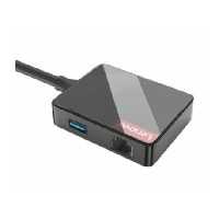 هاب 4 پورت لنوو Lenovo LP0803 4 in 1 USB HUB Adapter 3USB30 1RJ45 new