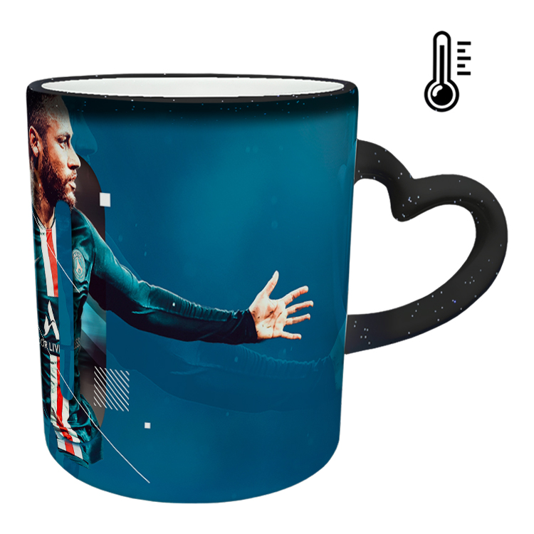 ماگ حرارتی مدل دسته قلبی اکلیلی طرح نیمار کد 76