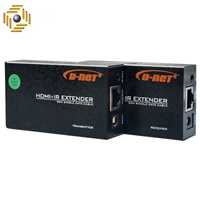 دستگاه افزایش طول 50 متری HDMI با استفاده کابل شبکه برند دی نت