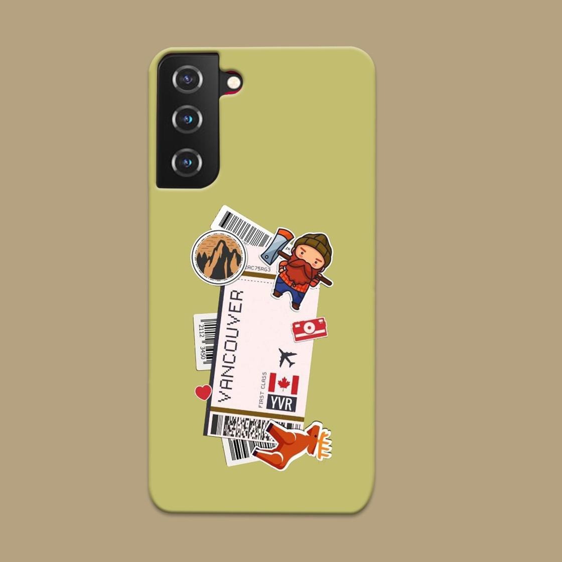 کاور گارد قاب مناسب برای گوشی موبایل سامسونگ S21-کد 1917