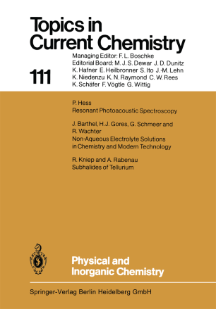 󾕇 دانلود کتاب Physical And Inorganic Chemistry, 1983 - دانلود کتاب های دانشگاهی
