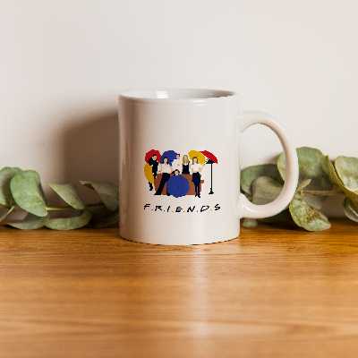 ماگ طرح فرندز مدل محمد مهدی