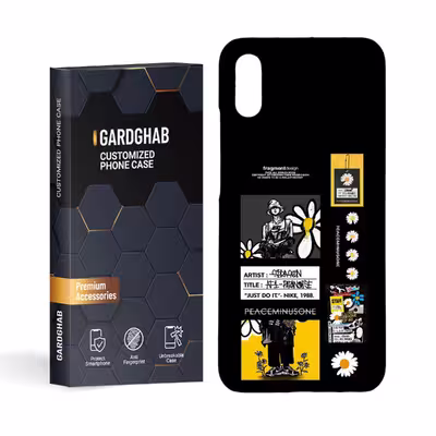 کاور گارد قاب مدل دخترانه مناسب برای گوشی موبایل شیایومی redmi 9a 9i
