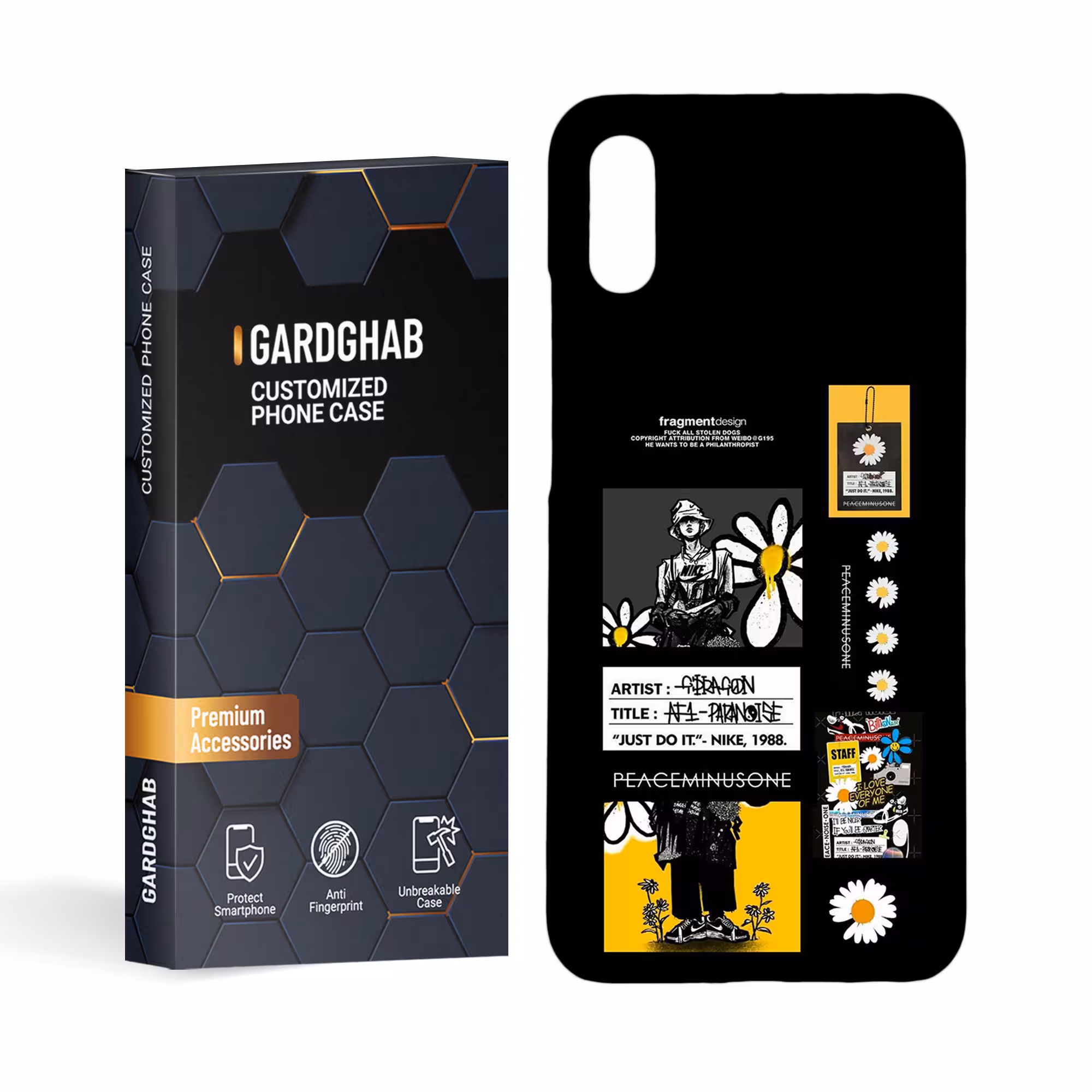 کاور گارد قاب مدل دخترانه مناسب برای گوشی موبایل شیایومی redmi 9a 9i