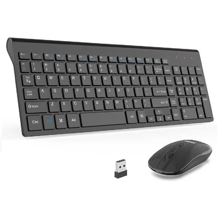 کیبورد و ماوس بی سیم مدل KF-10LX001 بار آمازون