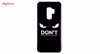 کاور طرح dont tuch my phone کد 1141 مناسب برای گوشی موبایل سامسونگ Galaxy S9
