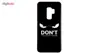 کاور طرح dont tuch my phone کد 1141 مناسب برای گوشی موبایل سامسونگ Galaxy S9