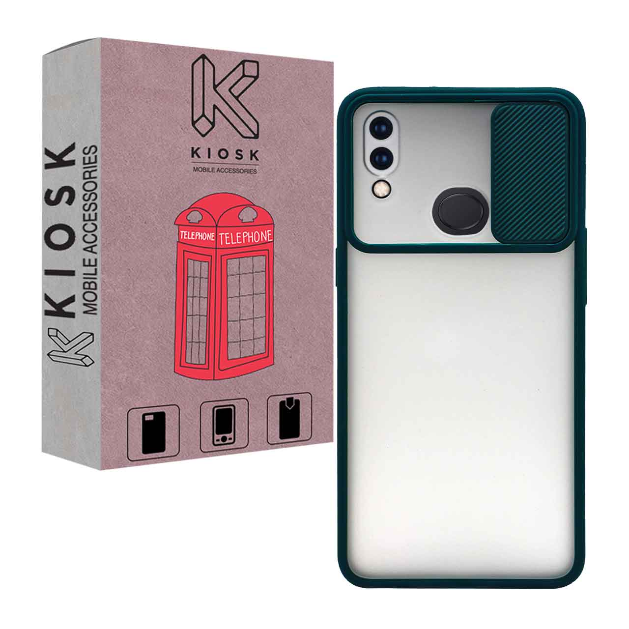  کاور کیوسک مدل KMHFZLD-1 مناسب برای گوشی موبایل سامسونگ Galaxy A10S