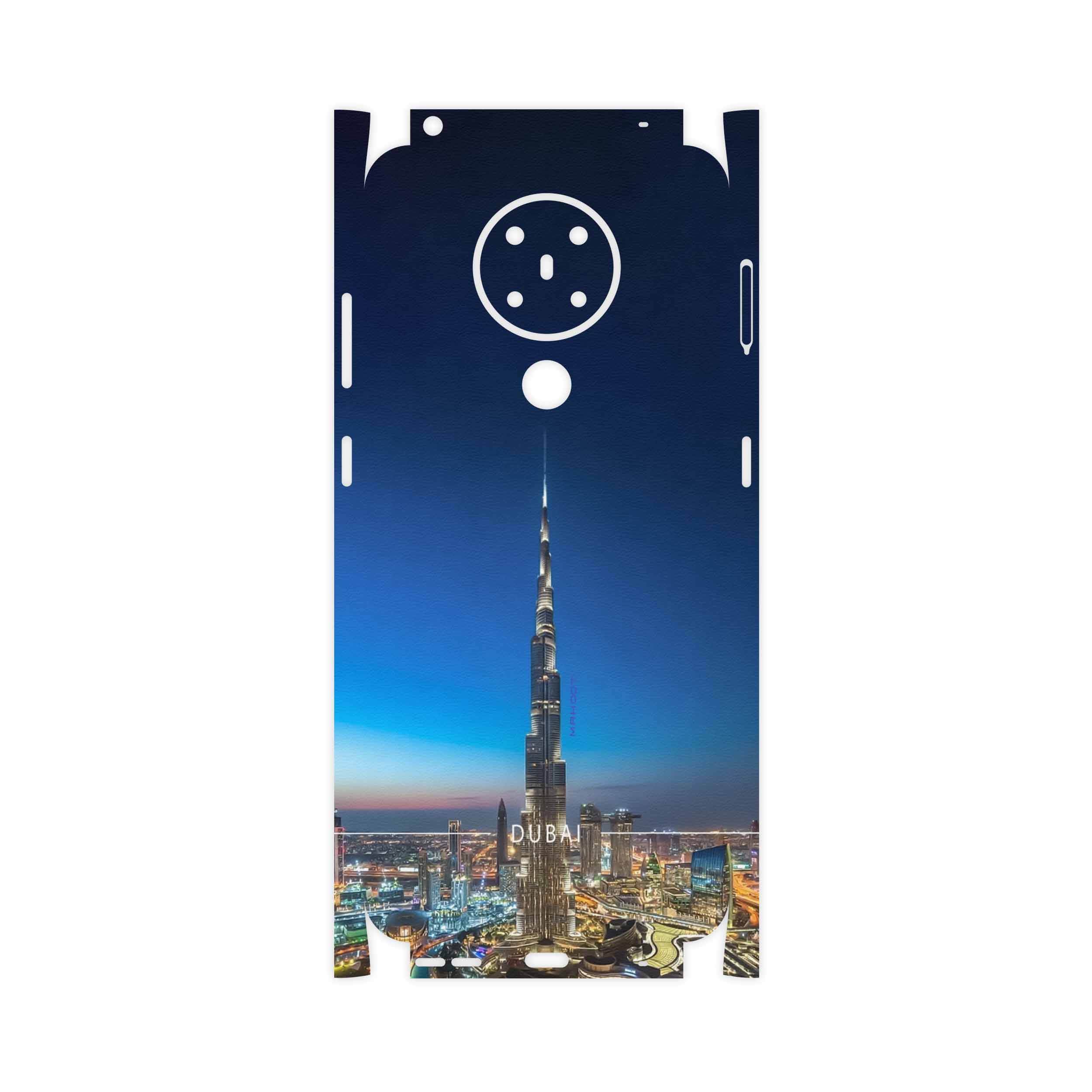 برچسب پوششی ماهوت مدل Dubai-City-FullSkin مناسب برای گوشی موبایل نوکیا 5.3