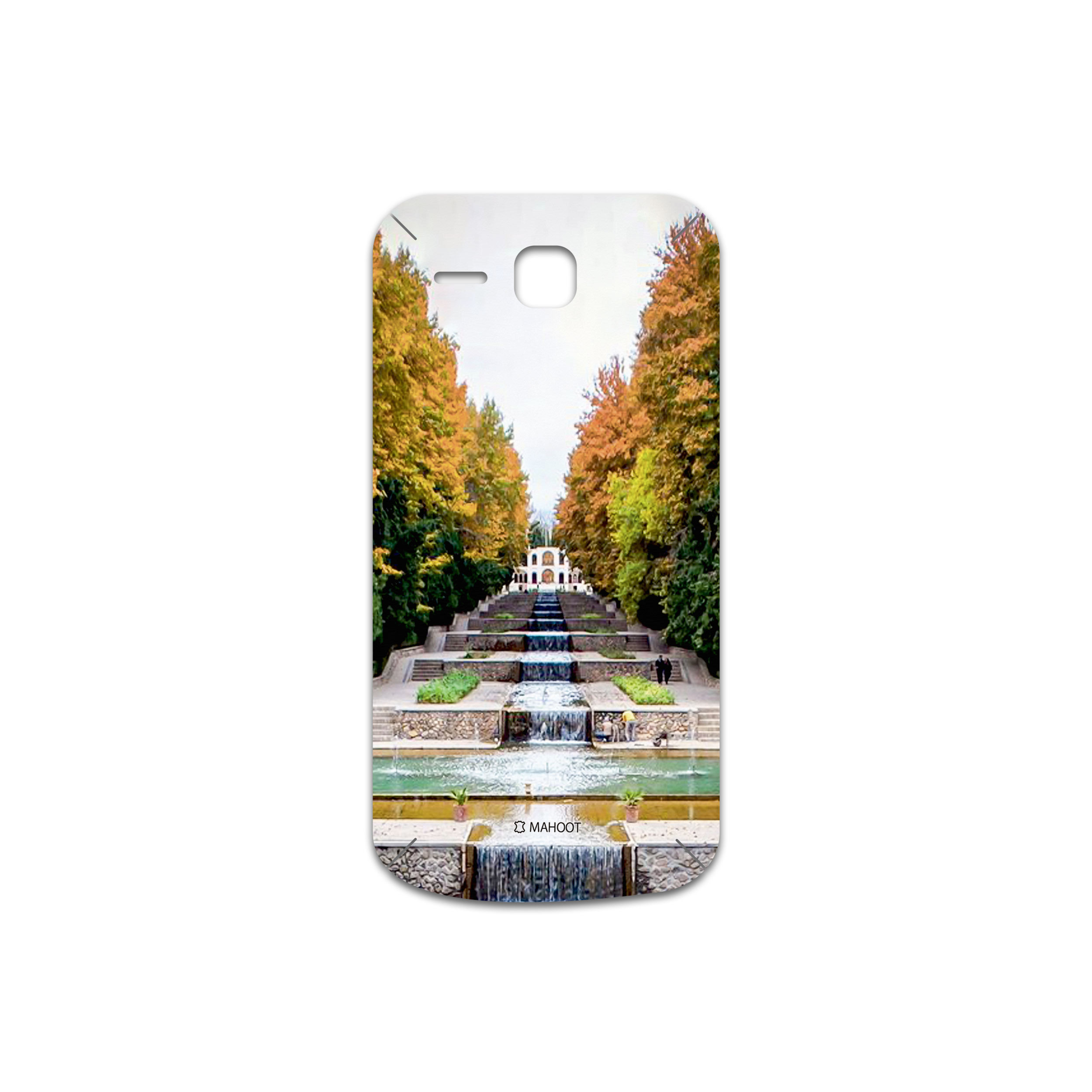 برچسب پوششی ماهوت مدل SHAHZADEH-Garden مناسب برای گوشی موبایل هوآوی Ascend Y600