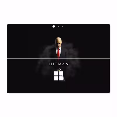برچسب پوششی ماهوت مدل Hitman-Game مناسب برای تبلت مایکروسافت Surface Pro 4 2015