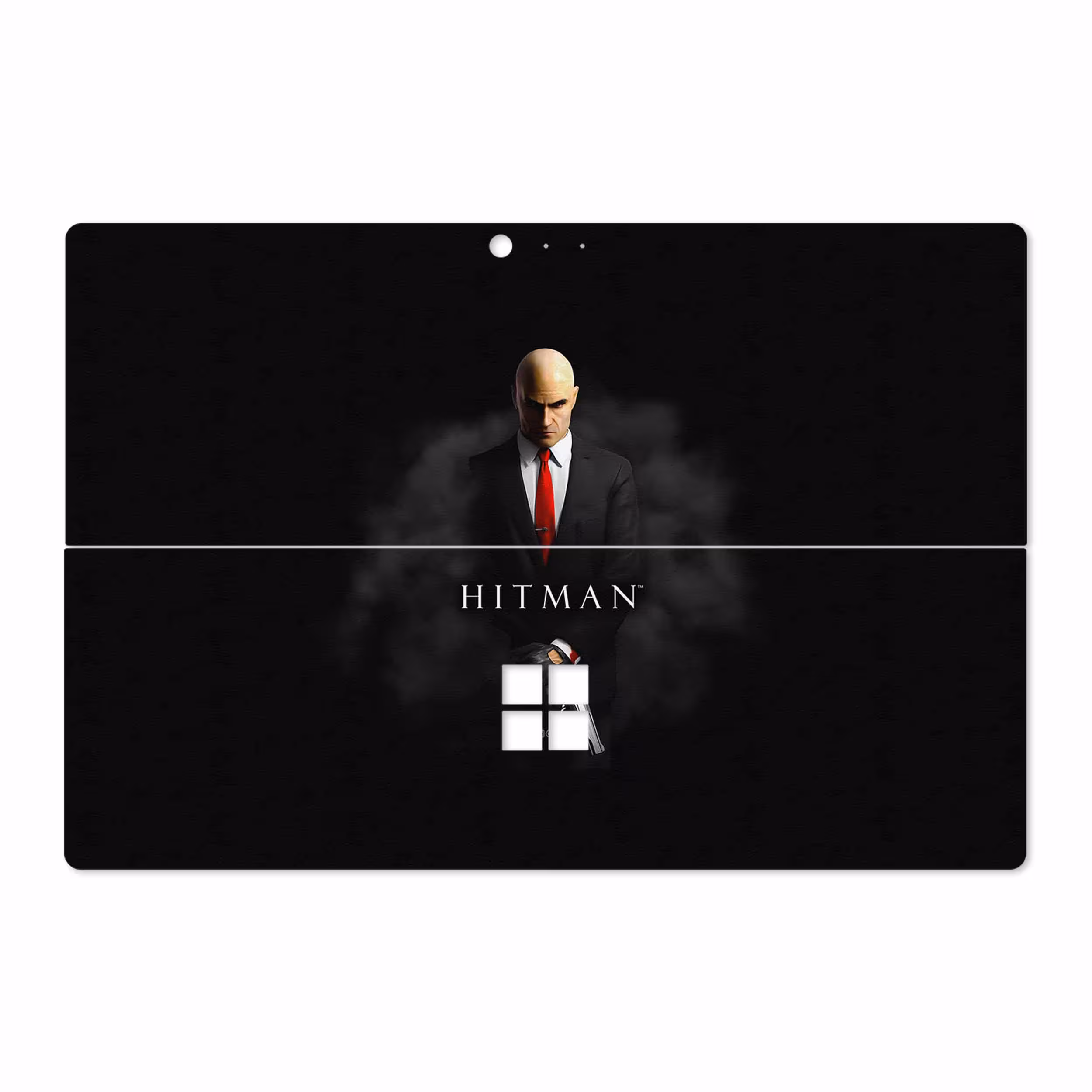برچسب پوششی ماهوت مدل Hitman-Game مناسب برای تبلت مایکروسافت Surface Pro 4 2015
