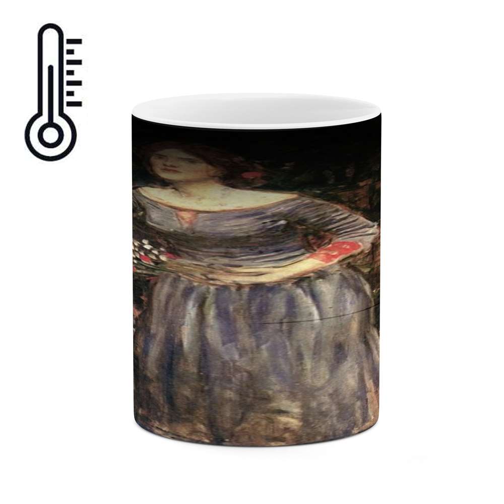 ماگ حرارتی کاکتی طرح نقاشی مدل mgh13924