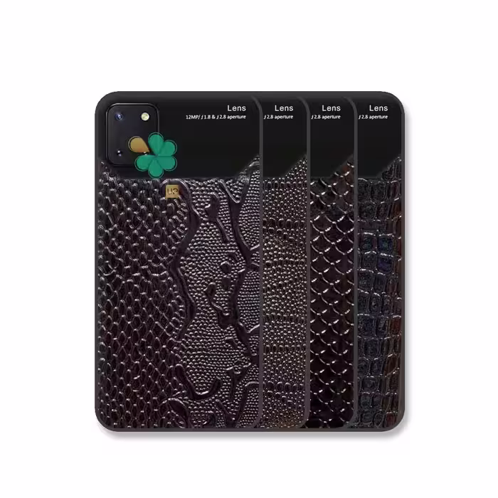 قاب پشت گلس چرمی گوشی سامسونگ Galaxy Note 10 Lite / A81 مدل مونت بلنک