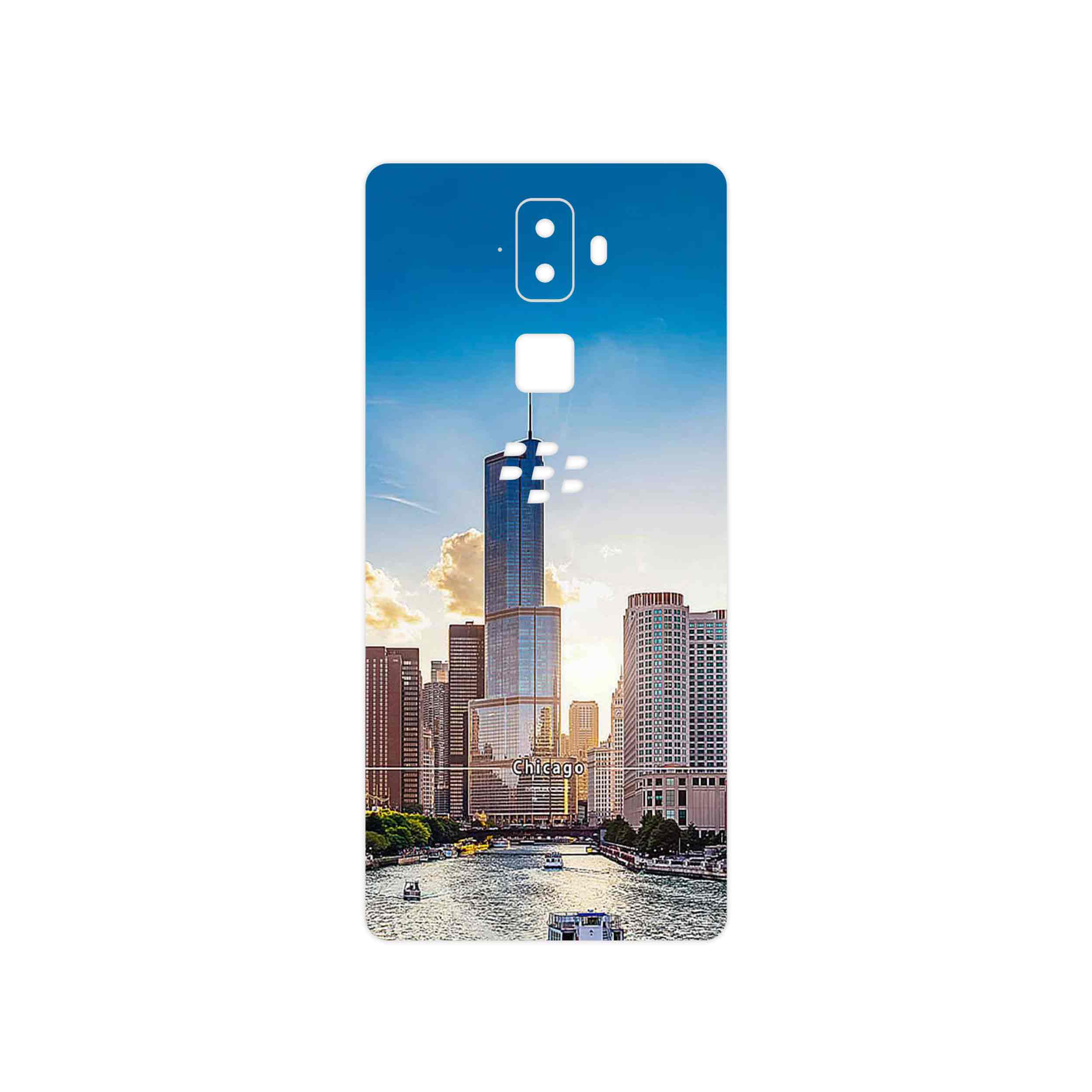 برچسب پوششی ماهوت مدل City of Chicago مناسب برای گوشی موبایل بلک بری Evolve