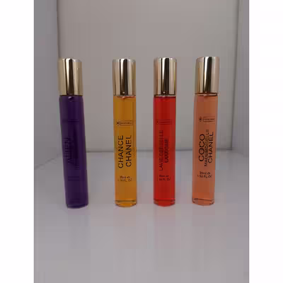 عطر جیبی زنانه سوئیس آرمی مدل P5 حجم 35 میلی لیتر مجموعه 4 عددی
