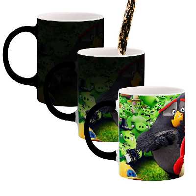 ماگ حرارتی طرح انیمیشن و بازی Angry birds  مدل mgph15103