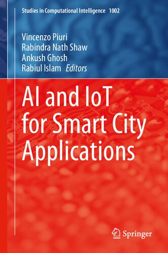 خرید و دانلود نسخه کامل کتاب AI and IoT for Smart City Applications