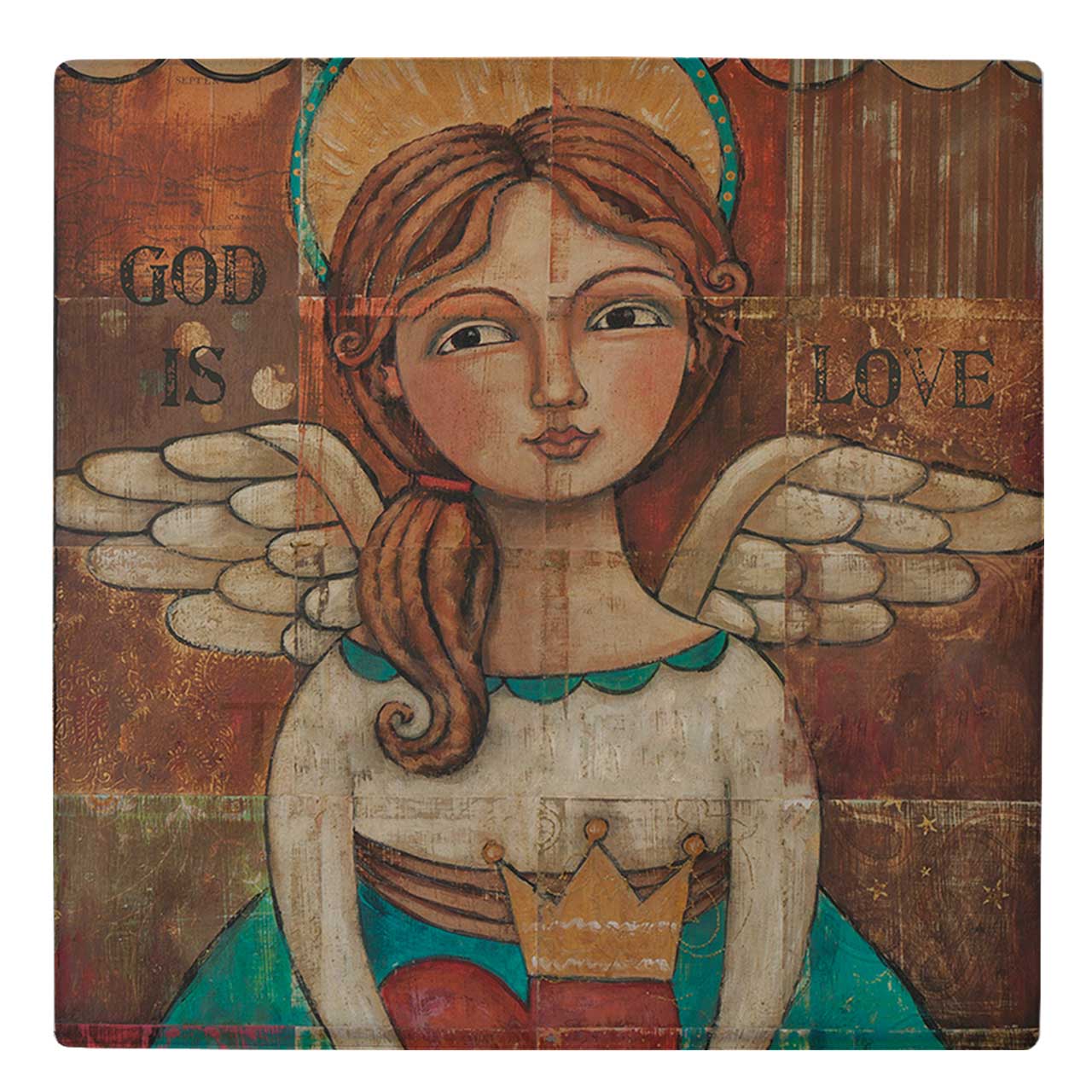  کاشی کارنیلا طرح فرشته کد wk142