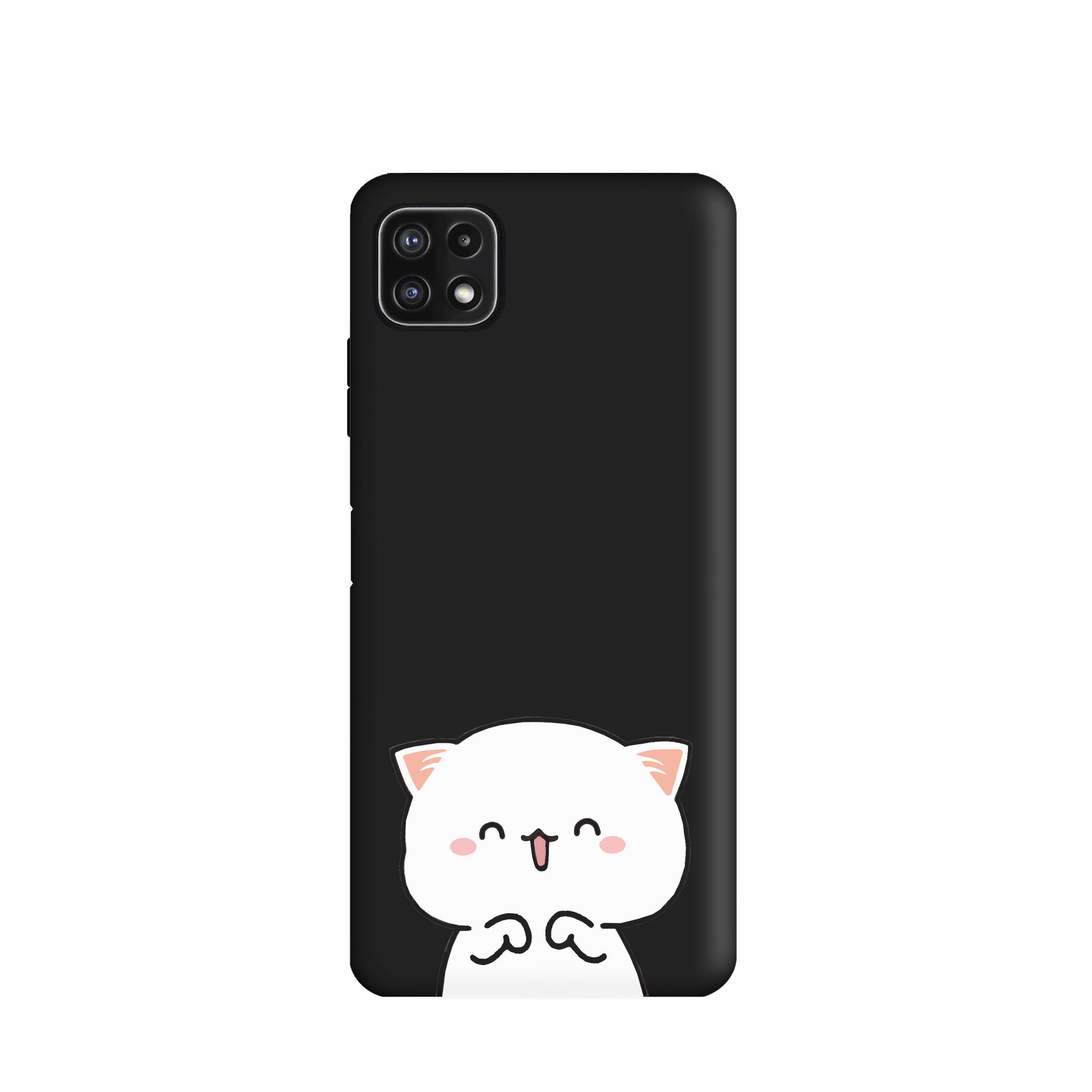 کاور طرح گربه دخترانه کد u2786 مناسب برای گوشی موبایل سامسونگ Galaxy A22 5G