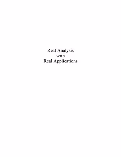 خرید و دانلود نسخه کامل کتاب Real Analysis with Real Applications