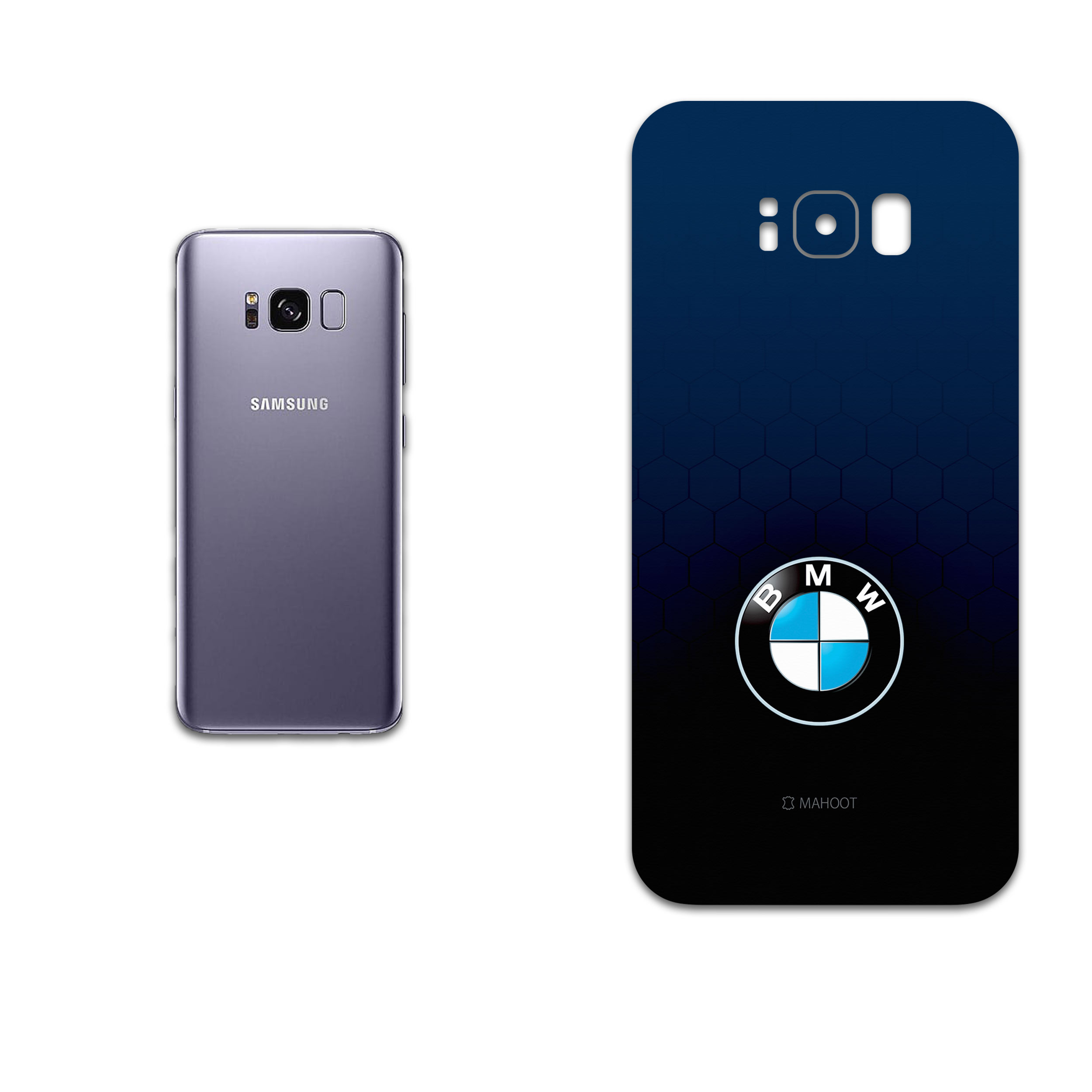 برچسب پوششی ماهوت مدل BMW مناسب برای گوشی موبایل سامسونگ Galaxy S8 Plus