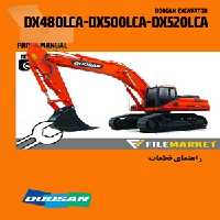 راهنماي قطعات بیل مکانیکی دوسان مدل DX480LCA,DX500LCA,DX520LCA