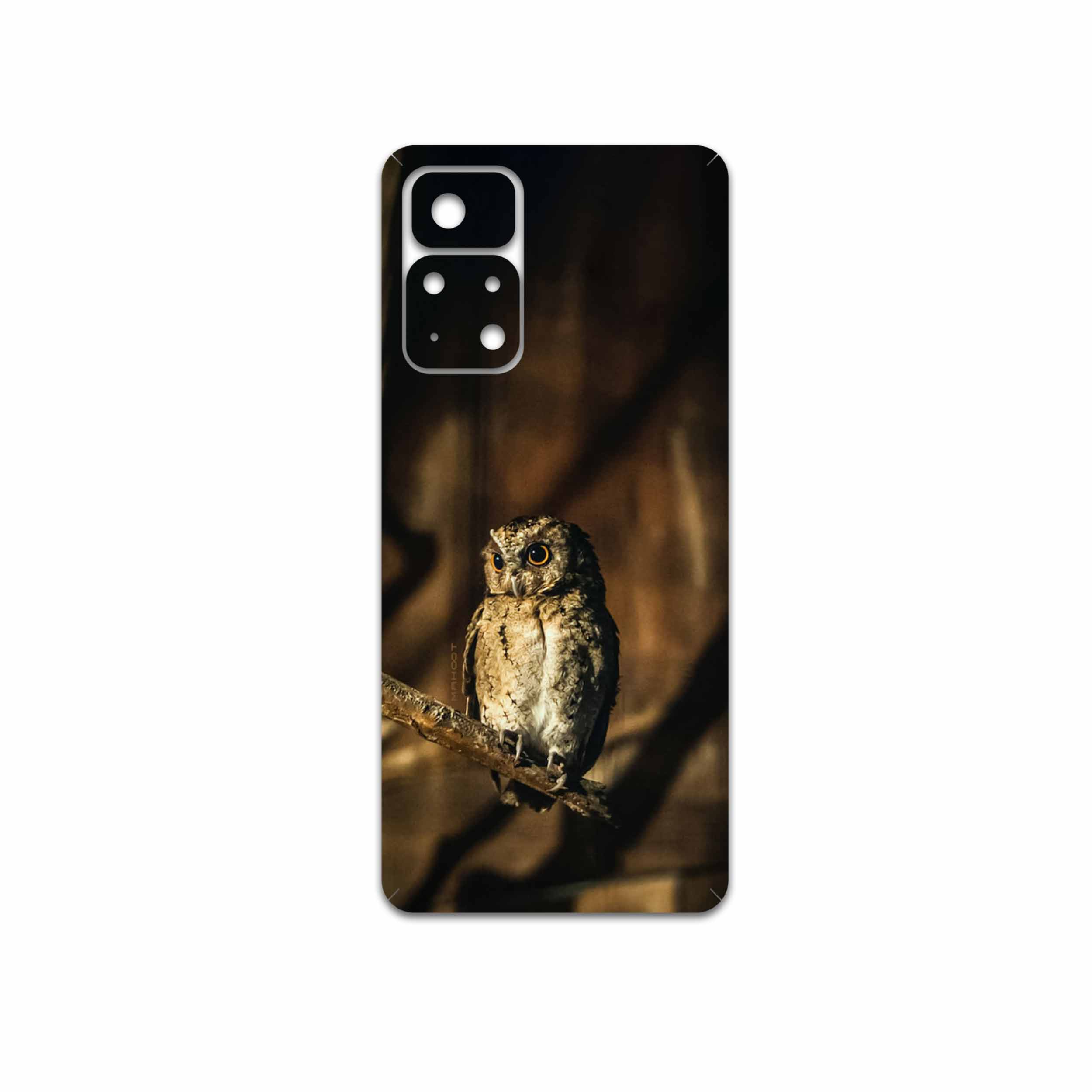 برچسب پوششی ماهوت مدل Owl مناسب برای گوشی موبایل شیائومی Poco M4 Pro 5G