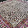 رومیزی قلمکار مدل گل ریز