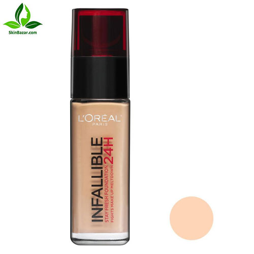 کرم پودر لورآل مدل Infaillible 24H شماره 140 حجم 30 میلی لیتر کد 515