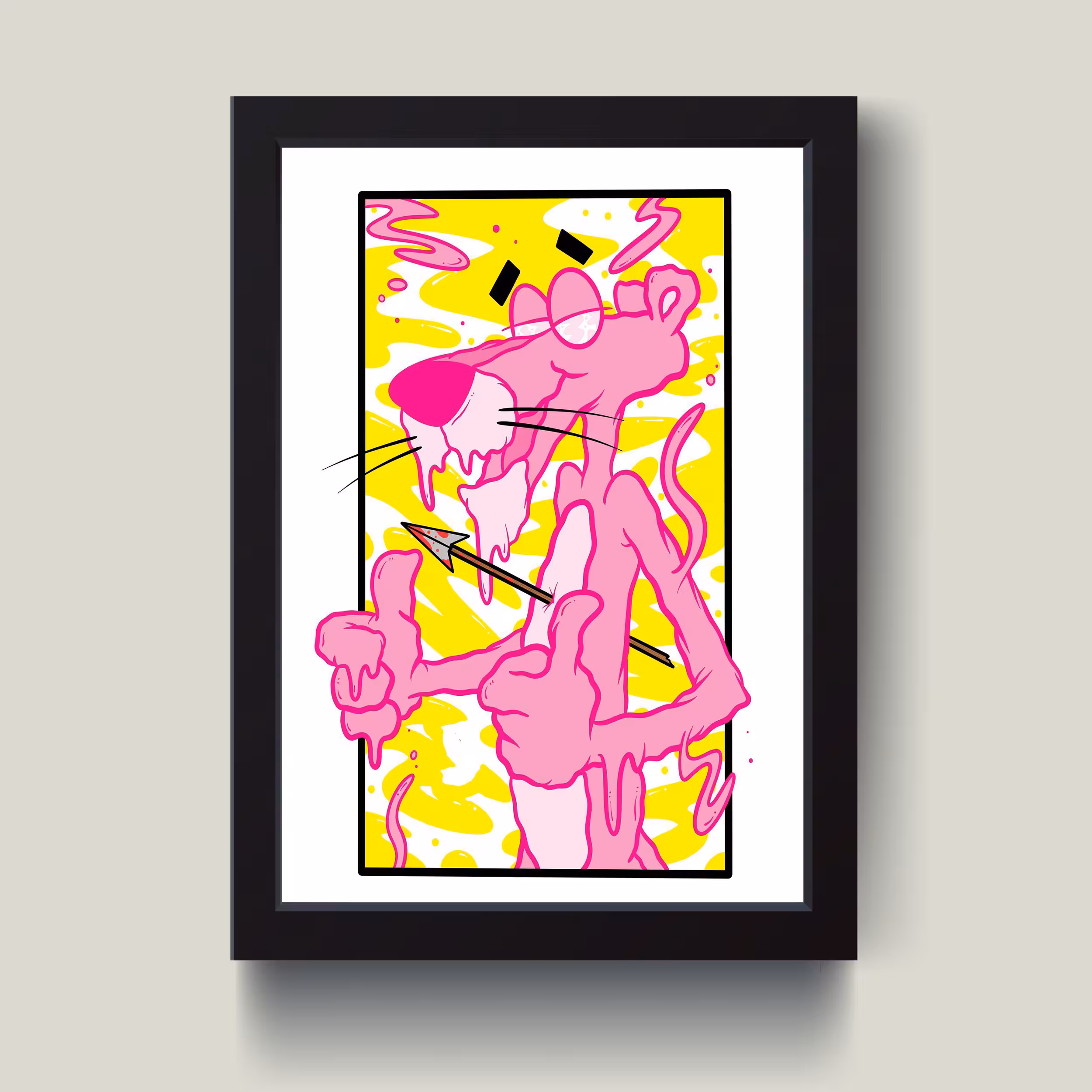 تابلو مدل pink panther کد G152-03