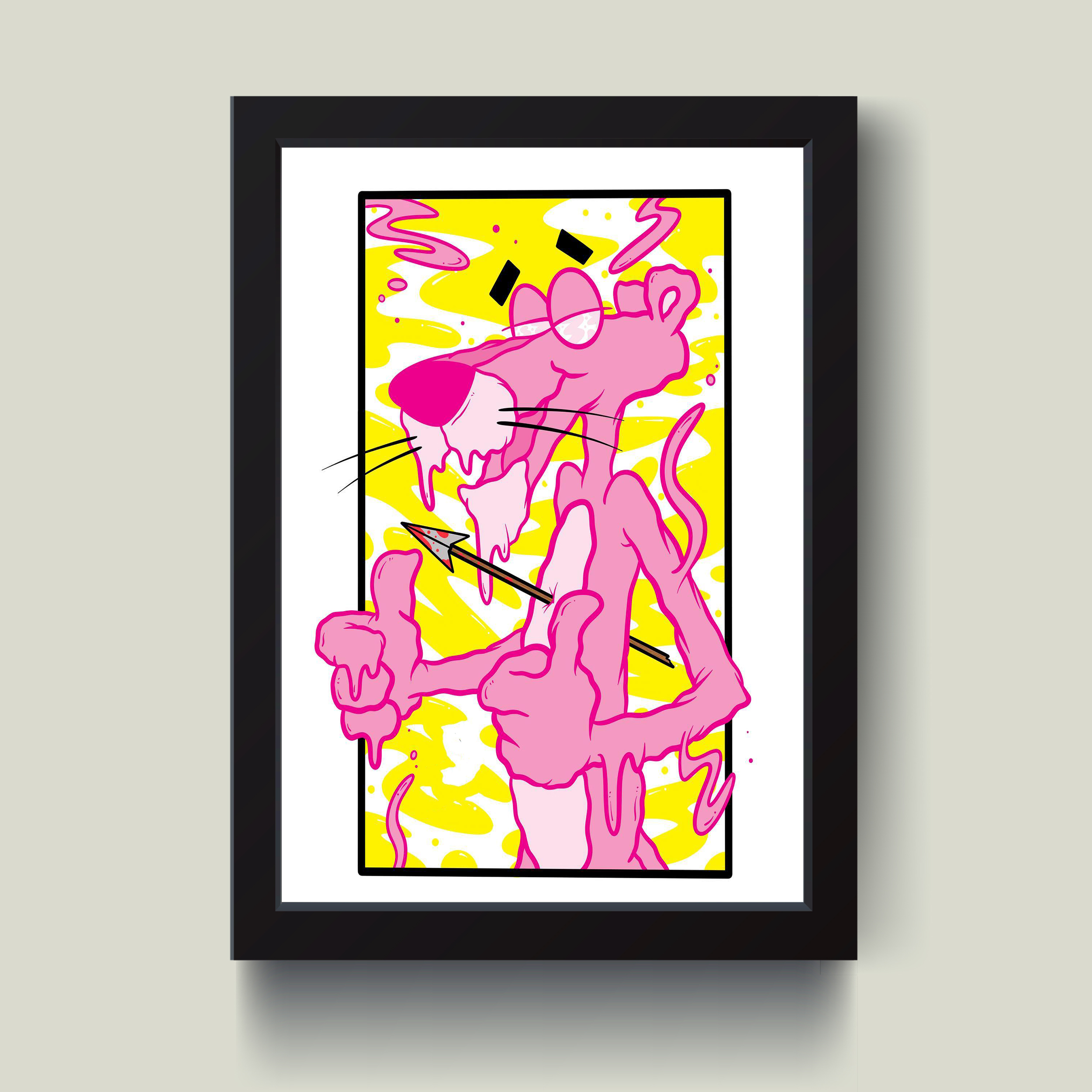 تابلو مدل pink panther کد G152-03