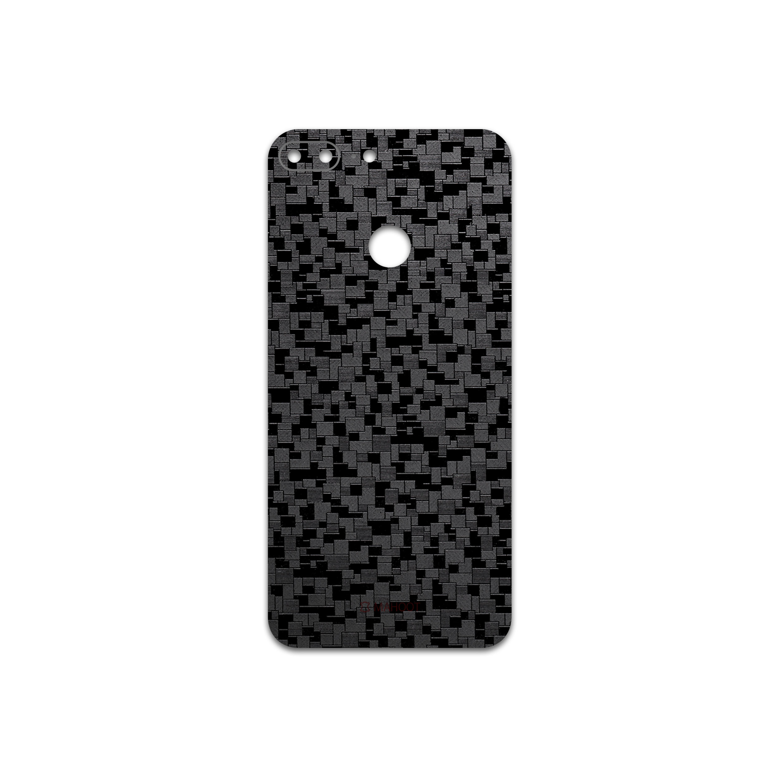 برچسب پوششی ماهوت مدل Black-Silicon مناسب برای گوشی موبایل آنر 9 Lite