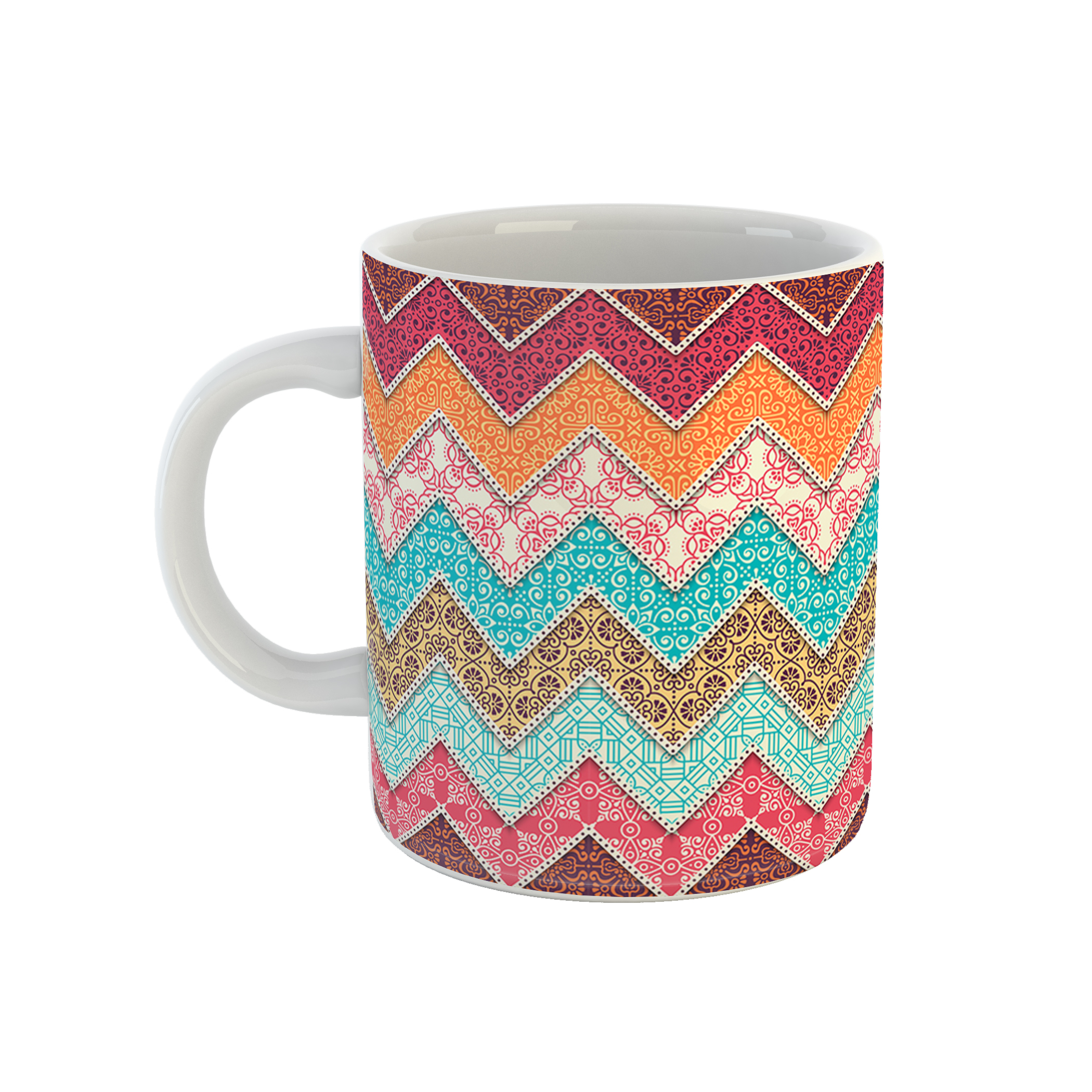 ماگ طرح موج های آبرنگی