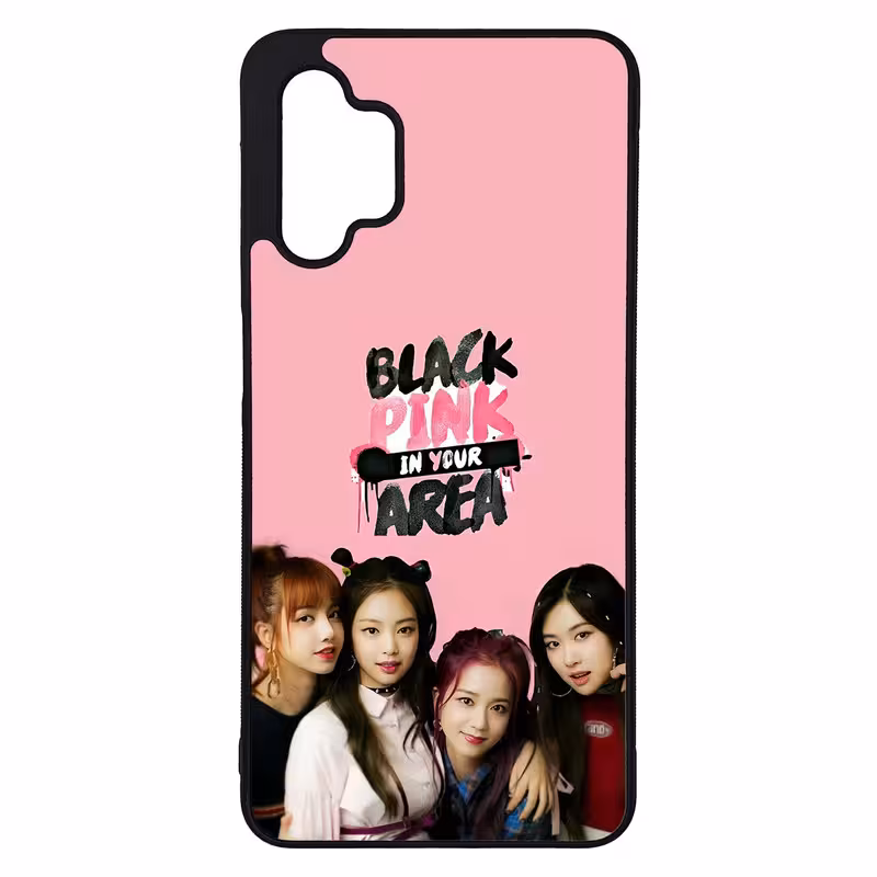 کاور طرح بلک پینک BLACK PINK کد G-096 مناسب برای گوشی موبایل سامسونگ Galaxy A32 5G | دیجی قاب دونی