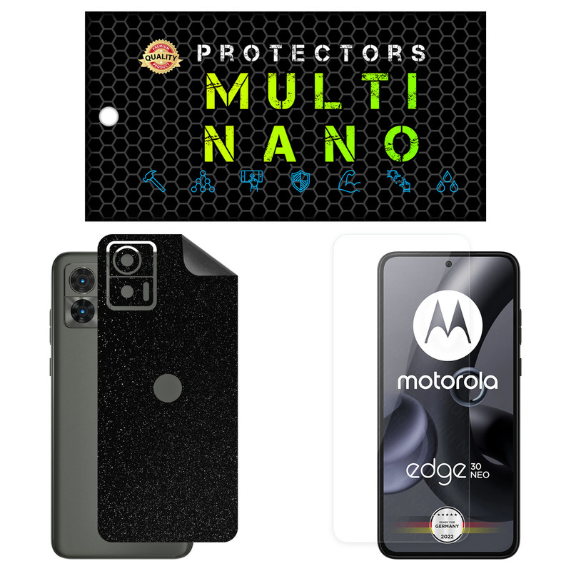 محافظ صفحه نمایش مولتی نانو مدل X-SFG مناسب برای گوشی موبایل موتورولا Edge 30 Neo به همراه برچسب پوششی | کالا برتری