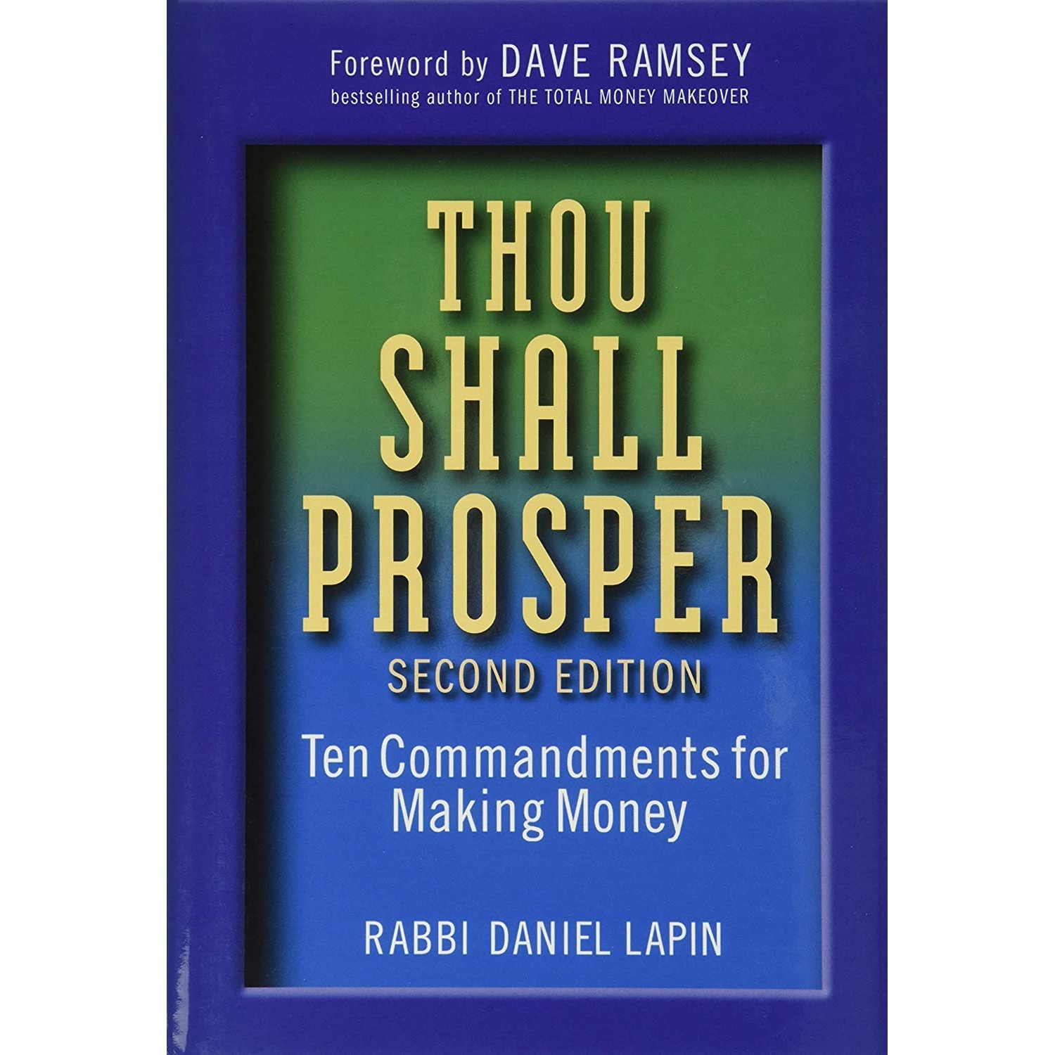 کتاب Thou Shall Prosper اثر Rabbi Daniel Lapin انتشارات Wiley