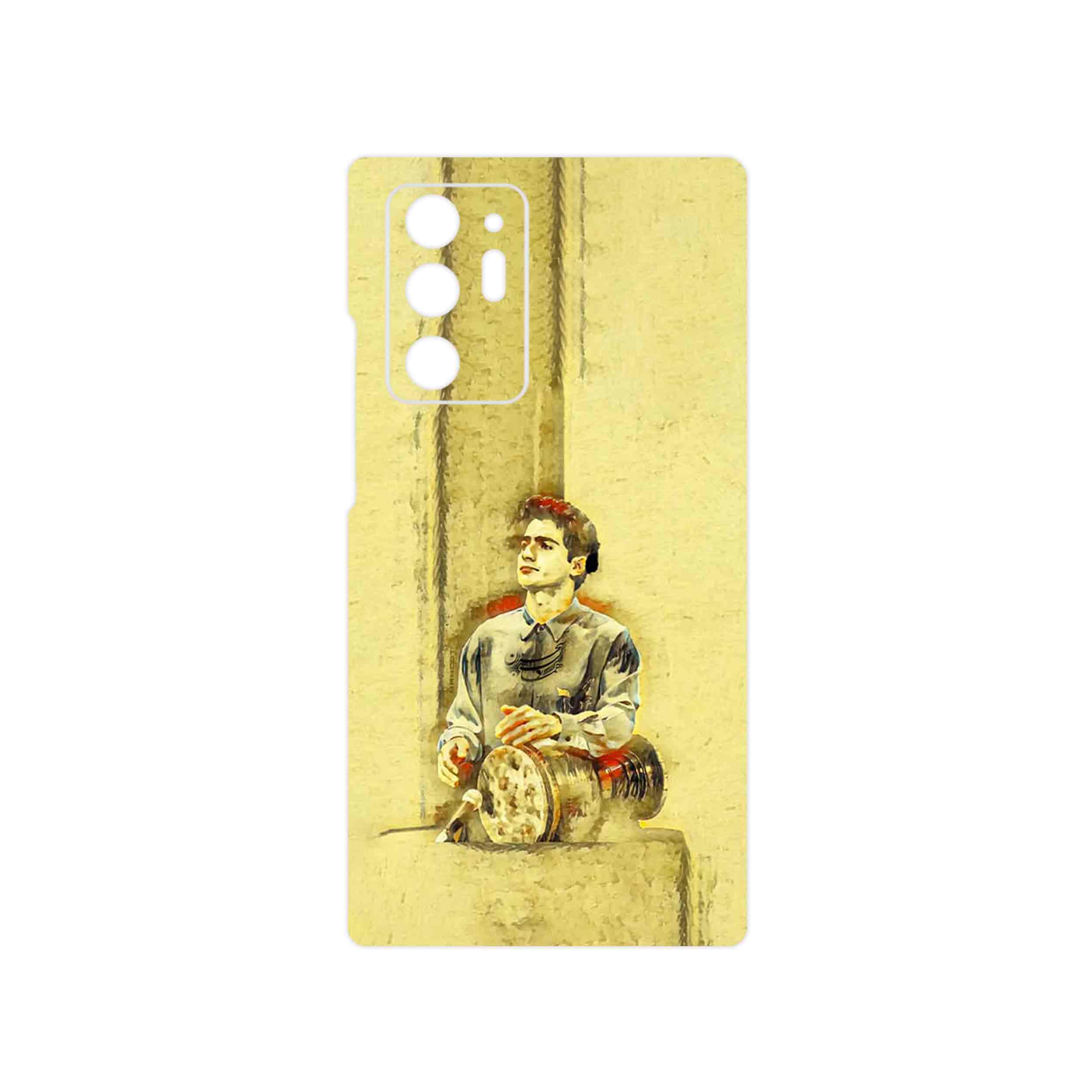 برچسب پوششی ماهوت مدل Homayoun Shajarian مناسب برای گوشی موبایل سامسونگ Galaxy Note 20 Ultra