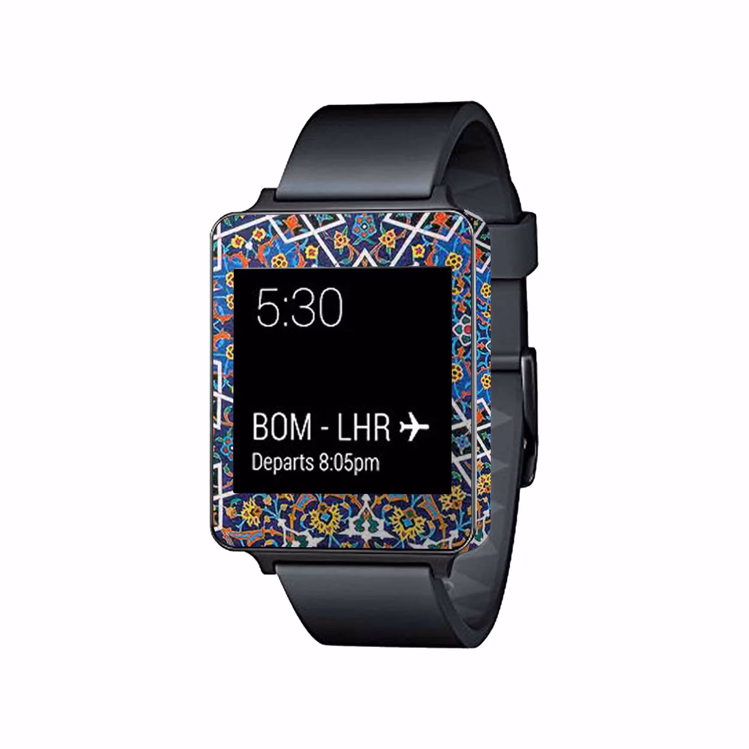 برچسب ماهوت طرح Iran Tile6 مناسب برای ساعت هوشمند ال جی G Watch