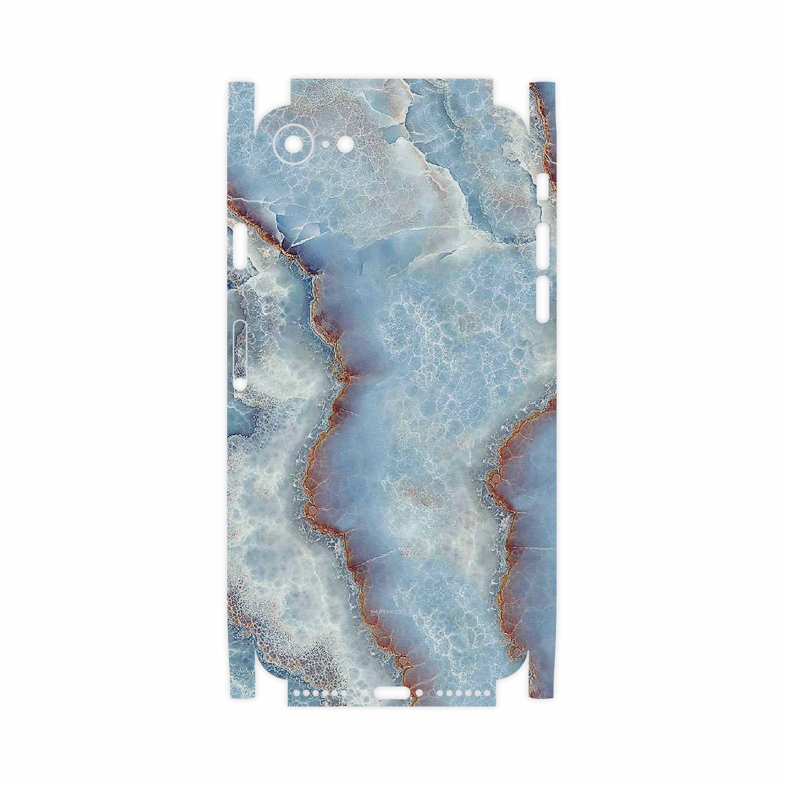 برچسب پوششی ماهوت مدل Blue Ocean Marble-FullSkin مناسب برای گوشی موبایل اپل iPhone 8