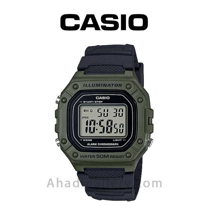 ساعت مچی کاسیو مدل W-218H-3AVDF