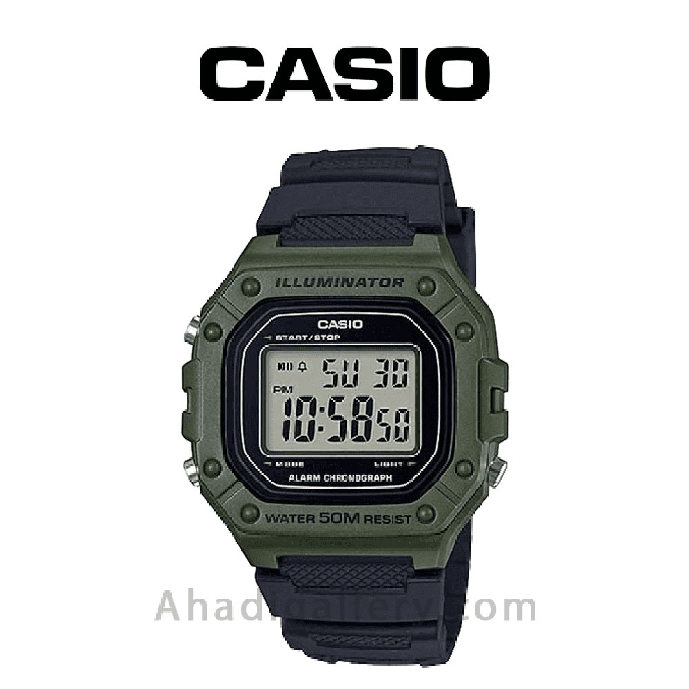 ساعت مچی کاسیو مدل W-218H-3AVDF
