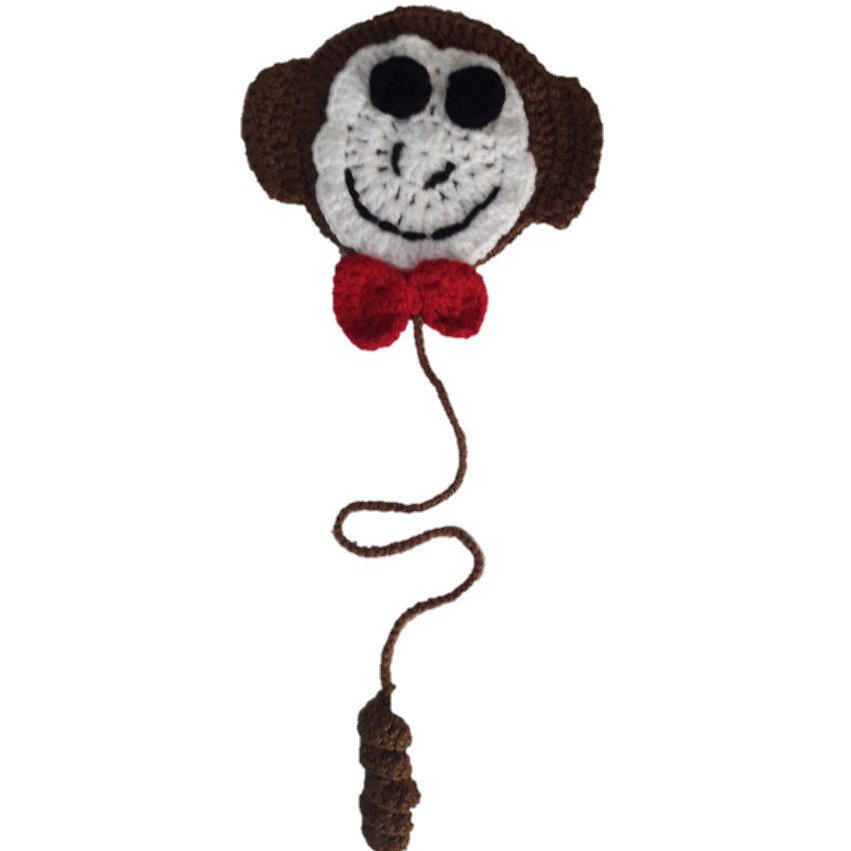 نشانگر کتاب طرح میمون دستبافت