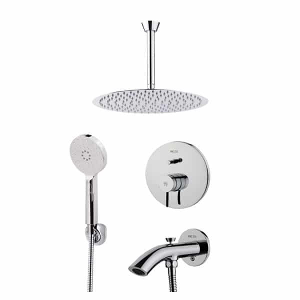 خرید و قیمت شیر حمام توکار KWC مدل زو تیپ 4|نوین هوم