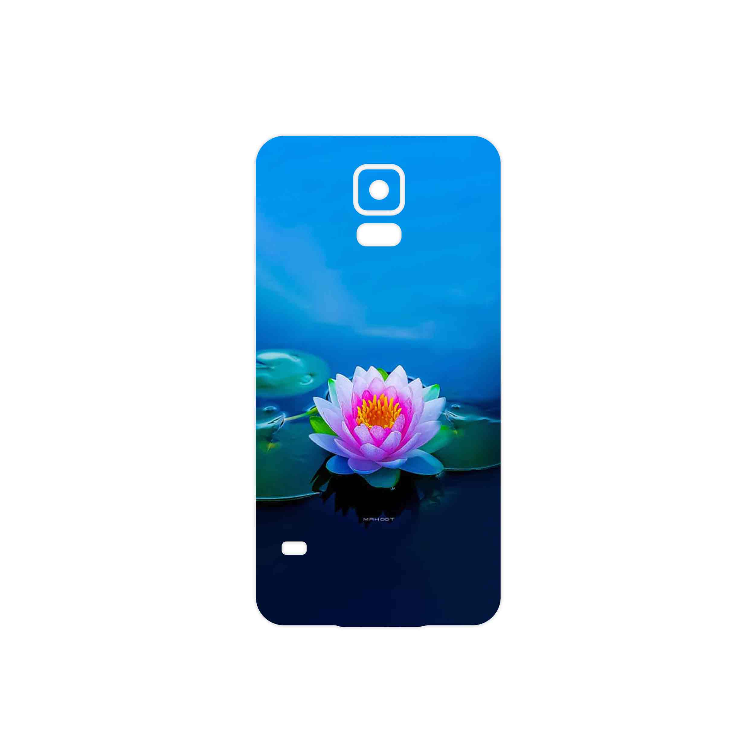 برچسب پوششی ماهوت مدل Lotus مناسب برای گوشی موبایل سامسونگ Galaxy S5