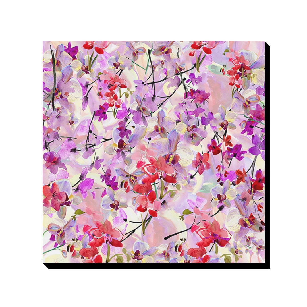 تابلو شاسی ترمه طراحان ایده مدل گل‌ کد cfp1045